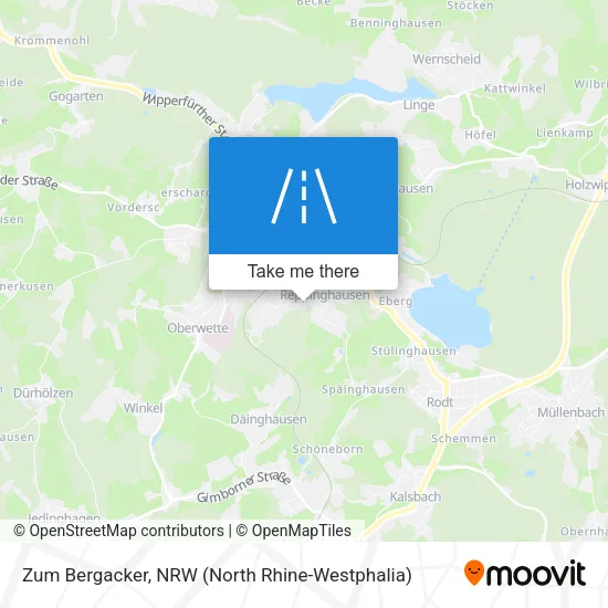 Карта Zum Bergacker