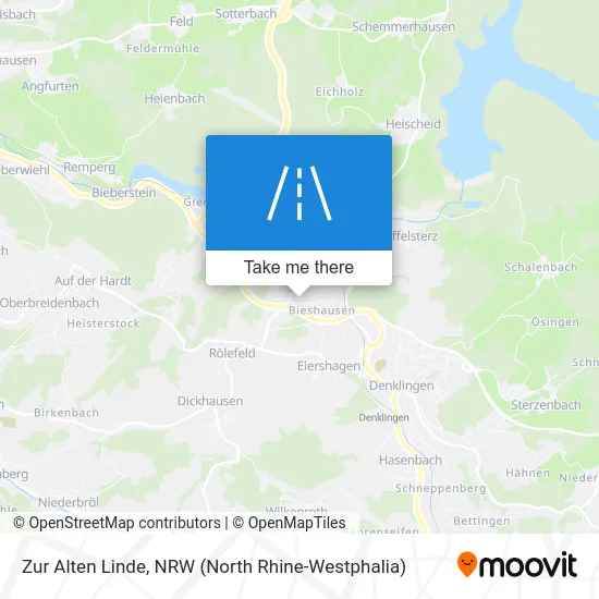 Zur Alten Linde map