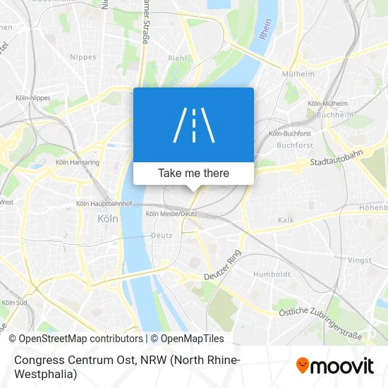 Congress Centrum Ost map