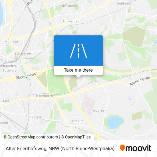 Alter Friedhofsweg map