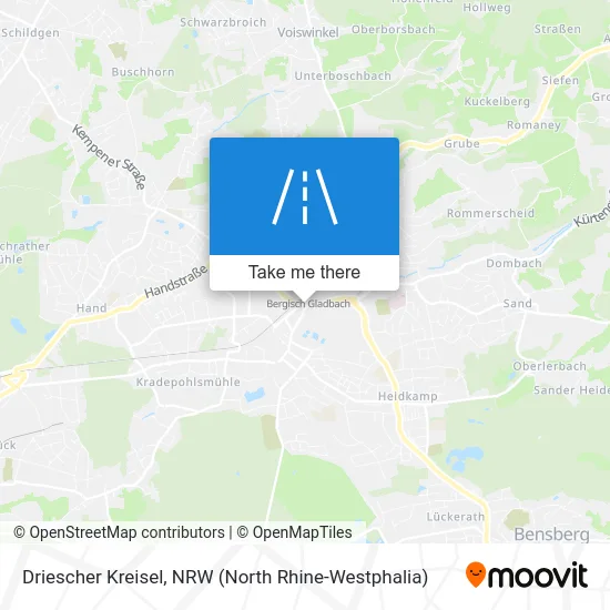 Driescher Kreisel map