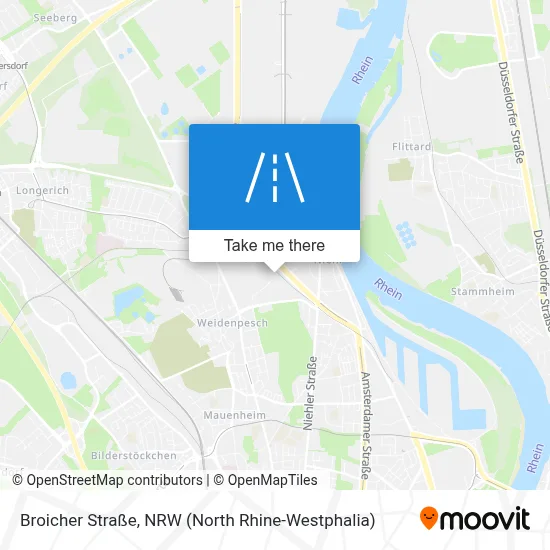 Broicher Straße map