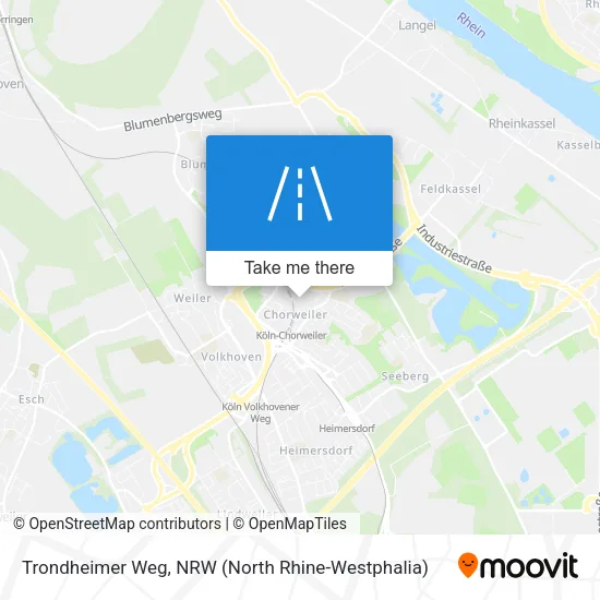 Trondheimer Weg map