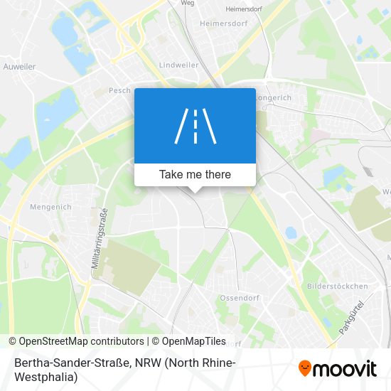 Bertha-Sander-Straße map