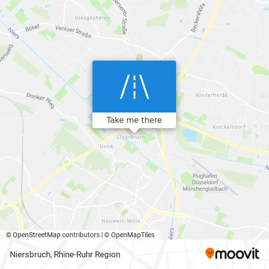 Карта Niersbruch