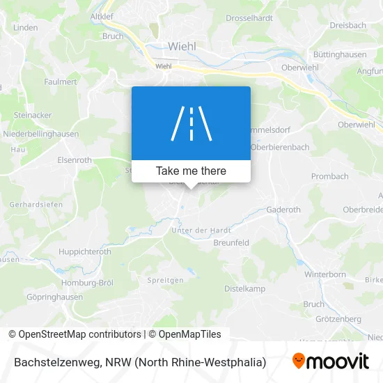 Карта Bachstelzenweg