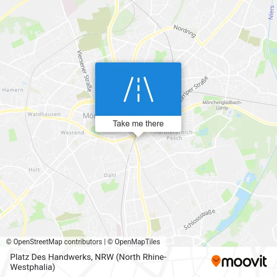 Карта Platz Des Handwerks