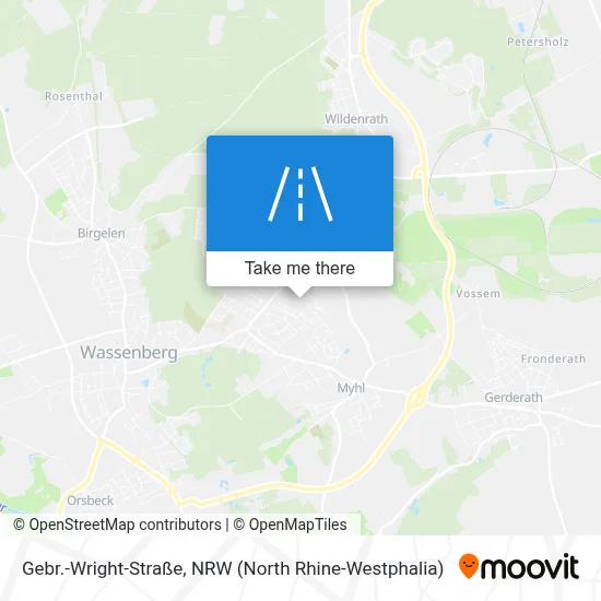 Gebr.-Wright-Straße map