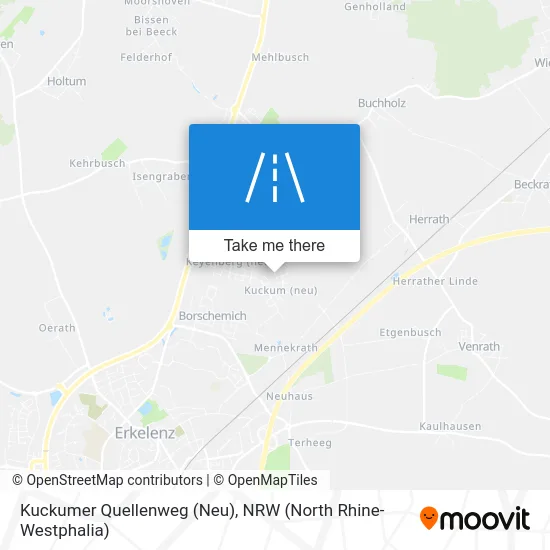 Карта Kuckumer Quellenweg (Neu)