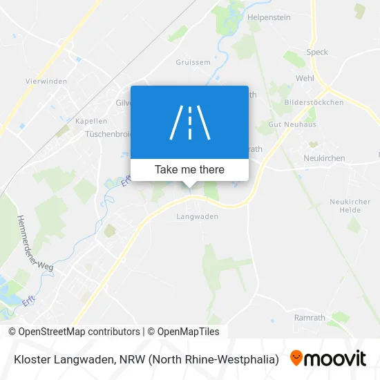 Карта Kloster Langwaden