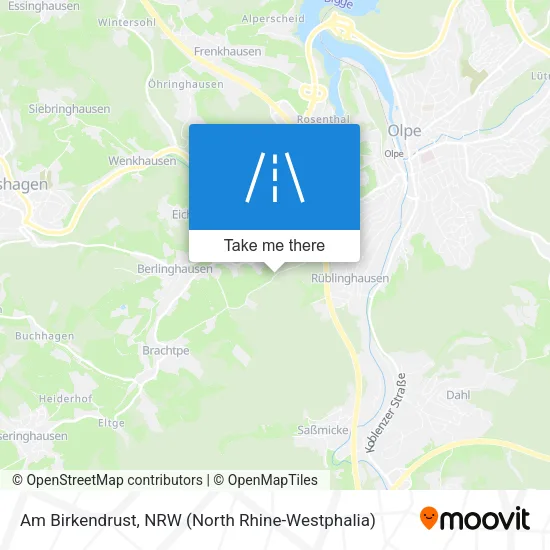 Карта Am Birkendrust