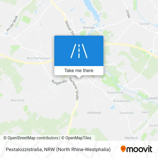 Карта Pestalozzistraße