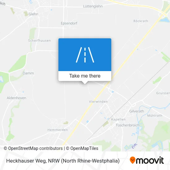 Карта Heckhauser Weg