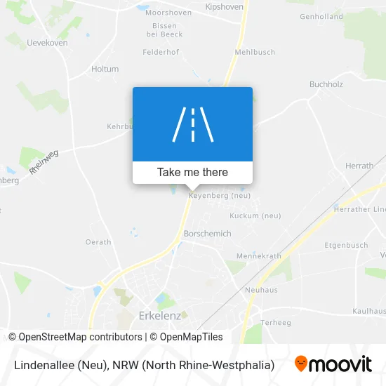 Lindenallee (Neu) map