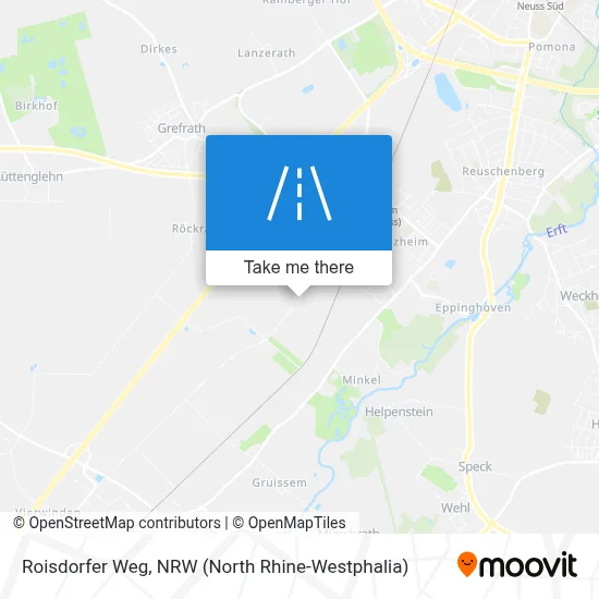 Roisdorfer Weg map