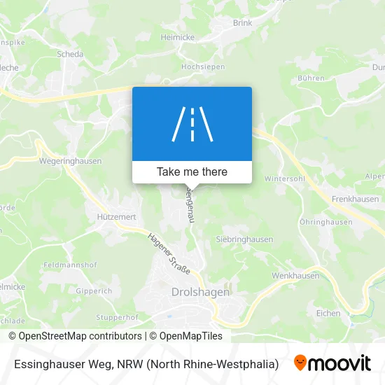 Карта Essinghauser Weg