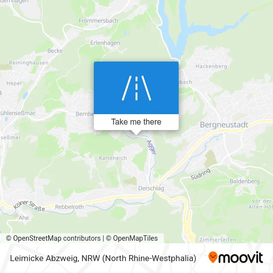 Карта Leimicke Abzweig