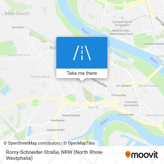 Карта Romy-Schneider-Straße