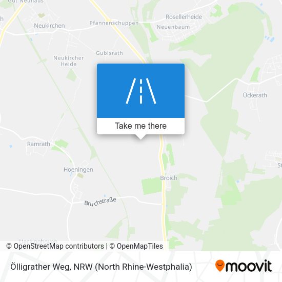 Карта Ölligrather Weg