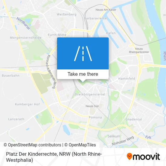 Platz Der Kinderrechte map