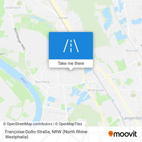 Карта Françoise-Dolto-Straße