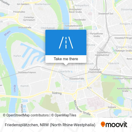 Friedensplätzchen map