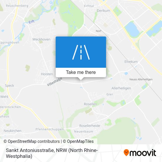 Sankt Antoniusstraße map