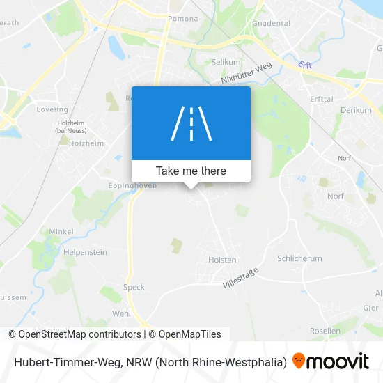 Hubert-Timmer-Weg map