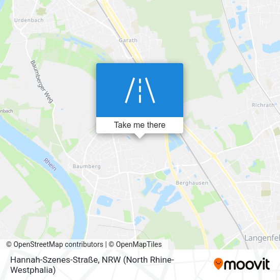 Hannah-Szenes-Straße map