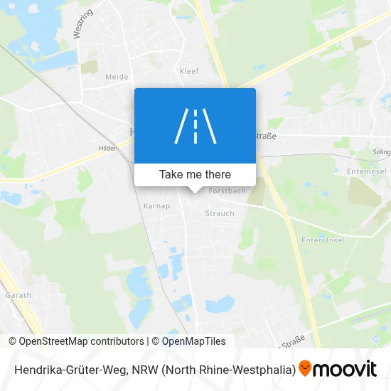 Hendrika-Grüter-Weg map