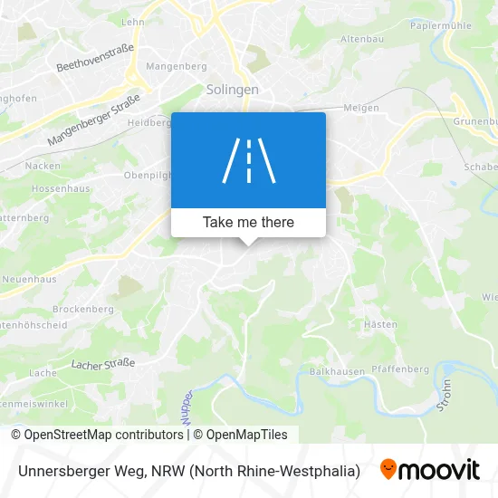 Unnersberger Weg map
