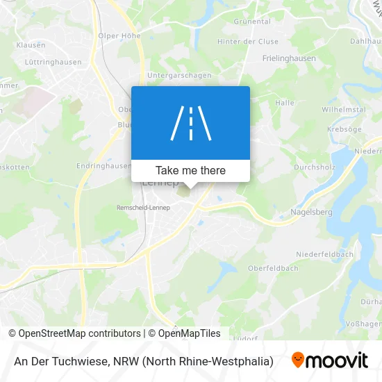 An Der Tuchwiese map