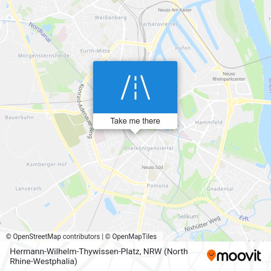 Hermann-Wilhelm-Thywissen-Platz map