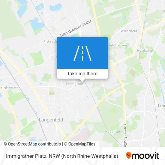 Карта Immigrather Platz
