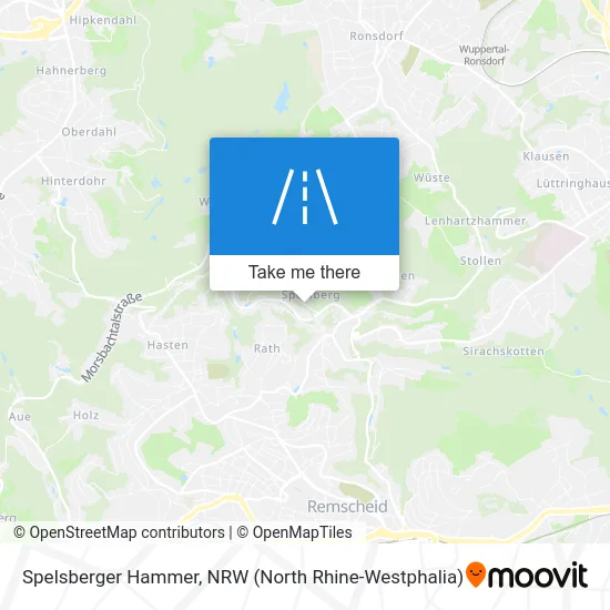 Spelsberger Hammer map