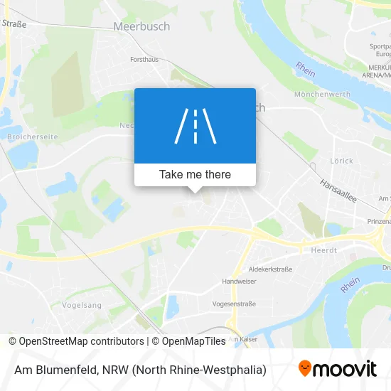 Карта Am Blumenfeld