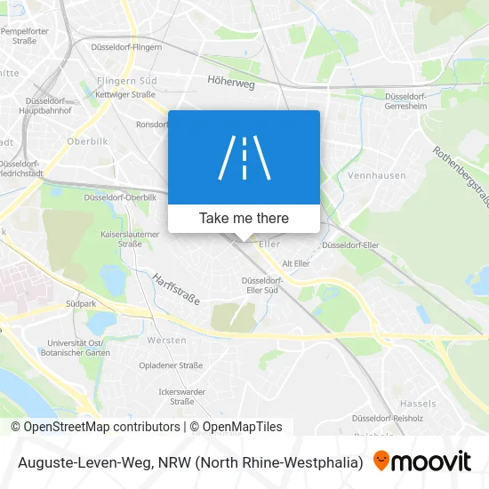 Auguste-Leven-Weg map