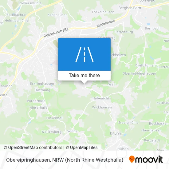 Obereipringhausen map
