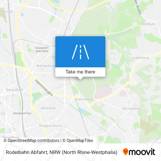 Карта Rodelbahn Abfahrt