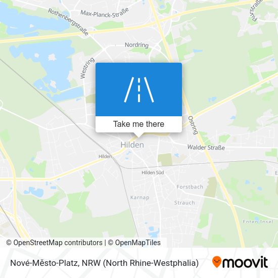Nové-Město-Platz map