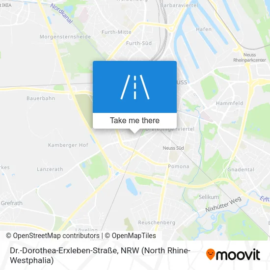 Карта Dr.-Dorothea-Erxleben-Straße