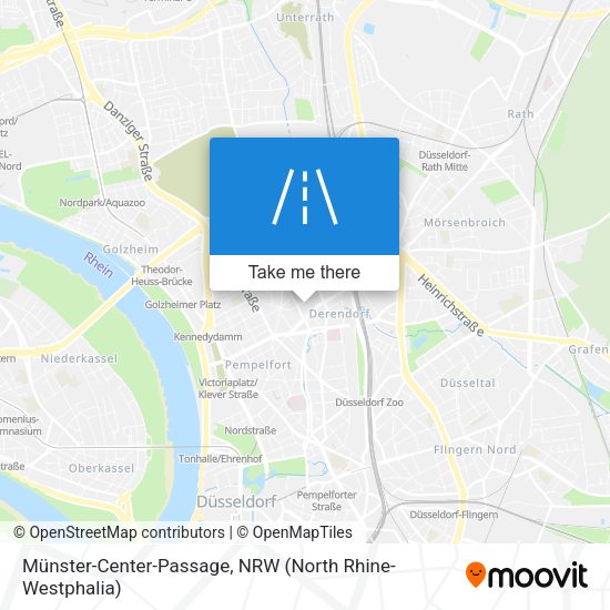 Münster-Center-Passage map