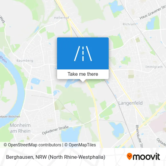 Карта Berghausen