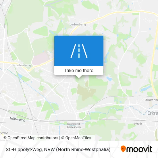 St.-Hippolyt-Weg map