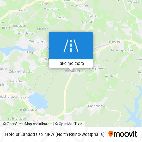 Höfeler Landstraße map
