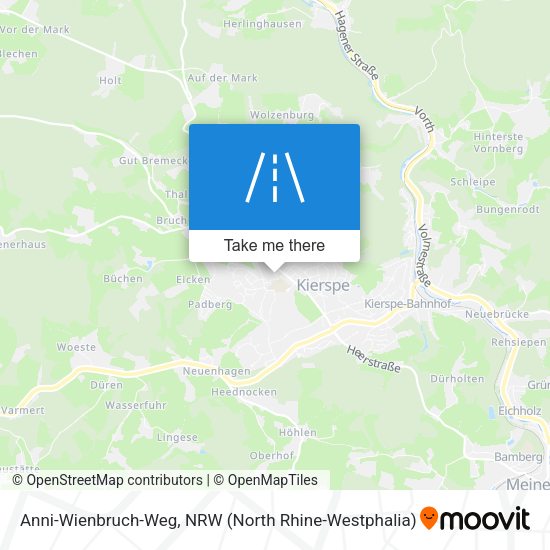 Anni-Wienbruch-Weg map