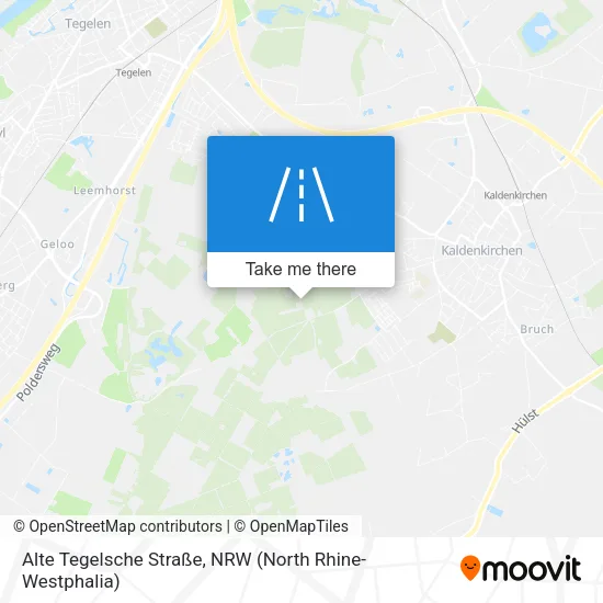 Карта Alte Tegelsche Straße