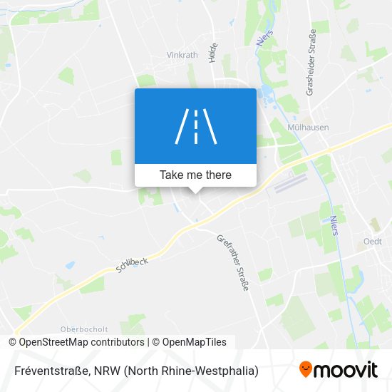 Fréventstraße map