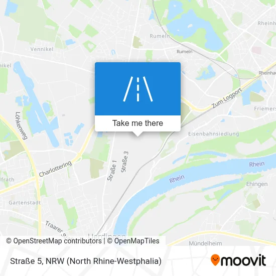 Straße 5 map