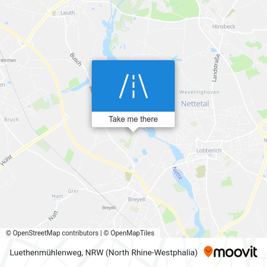Luethenmühlenweg map